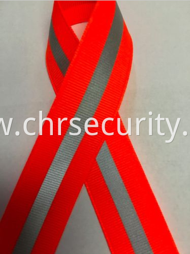 ORANGE REFLECTIVE RIBBON